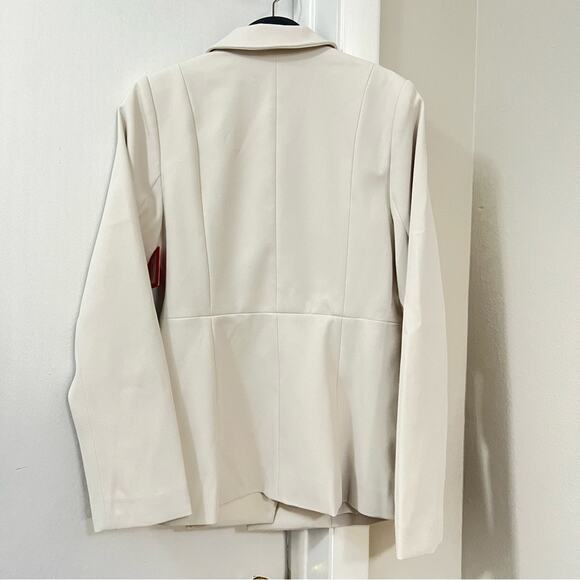 SPANX Carefree Crepe Wrap Blazer Size Medium - Picture 9 of 15